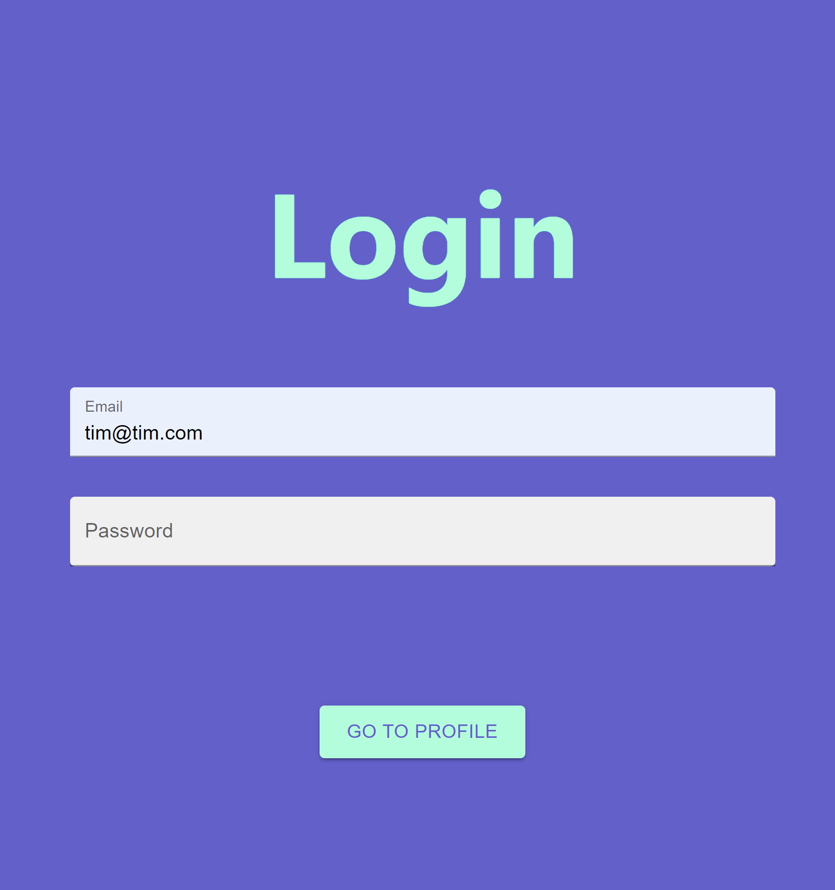 Screenshot of Bassbook login page